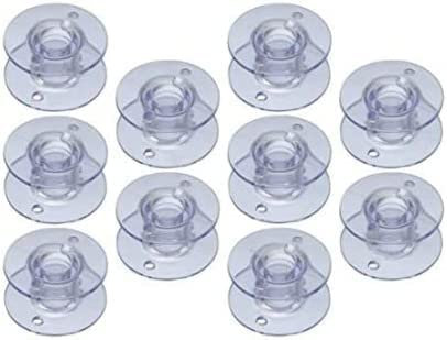 SewBox 10 x Spulen für Haushaltsnähmaschinen – passend für Brother, Toyota, Janome und weitere Maschinen