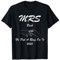 MRS BUCK 2023 he put a ring on it engagement wedding T-Shirt