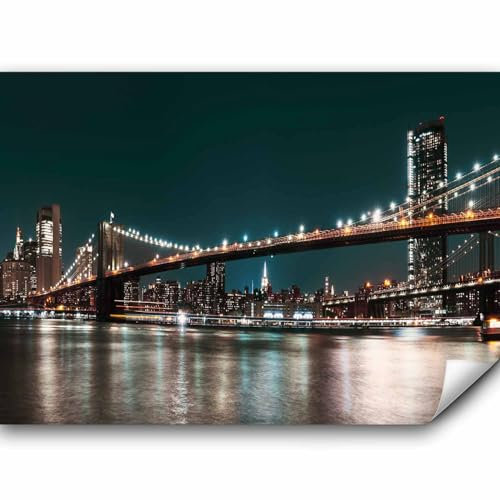 murando - Fototapete selbstklebend New York City, 490x350 cm, Schlafzimmer