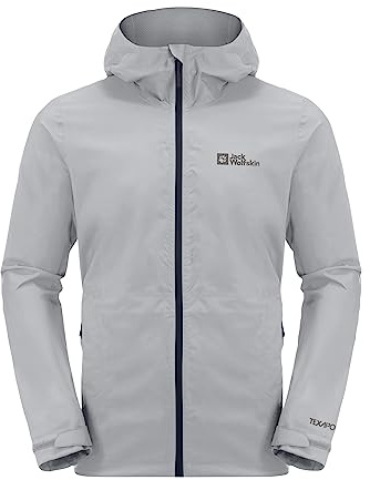 Jack Wolfskin Weiltal 2l Jkt M wasserdichte Herrenjacke, Moonwalk, XL