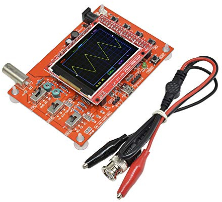 Kit oscilloscopio digitale, Heemol, fonte di apertura, display TFT 2.4, 1MSa/s, con sonda per fai da te