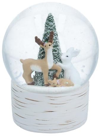 Gisela Graham Schneekugel mit Waldtieren