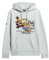 Superdry Herren Hoodie Sweatshirt, Meersalz/Blau, Large