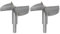 HARFINGTON 2pcs Forstner Drill Bits 80mm (3-5/32) Tungsten Carbide 2 Cutters Wood Forstner Bit Opener for Hinge Hole Drilling Woodworking