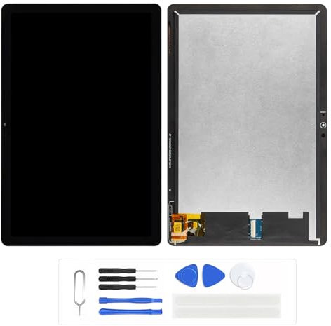 Générique Écran LCD pour Lenovo Chromebook Duet CTX636 CT-X636F CT-X636N Ecran LCD pour LCD Assemblée pour Digitizer Assembly with Free Tools (Noir)