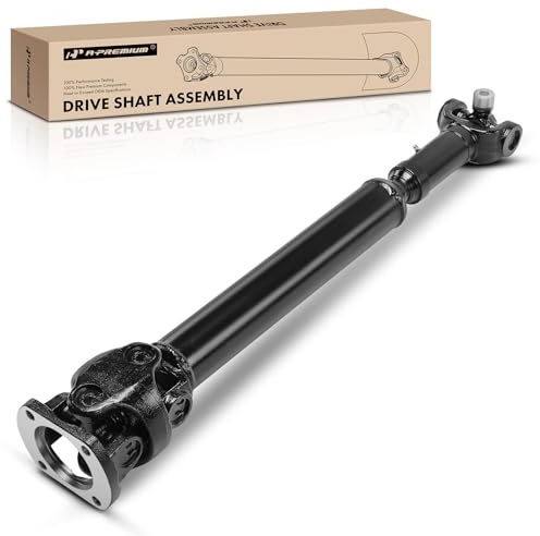 A-Premium Albero motore anteriore completo albero prop albero motore gruppo compatibile con Dodge Ram 3500 2000 2001 2002, trasmissione manuale a 6 velocità, ricambio # 52105278AB