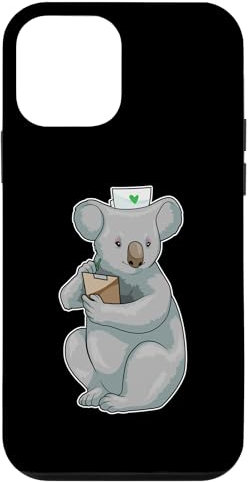 Hülle für iPhone 12 mini Koala Krankenschwester Klemmbrett