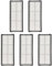 (5 Pezzi) S8 Accessori Compatibile con Roborock S7, S7 Max Ultra, S7 MaxV Ultra, S7 MaxV Series, S7 MaxV plus, S7 plus, S7 pro ultra, S8, S8+, Q5, Accessori Filtro Aspirapolvere Robot