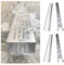 HDYZJQ Caniveau Exterieur Drain de Canal Mince avec Grille, Drain de tranchée de Sol de 100 cm pour Garage/Piscine/Magasin/béton, kit de crépines de gouttière en Acier Inoxydable(7x3cm(2 3/4x1 1/8))