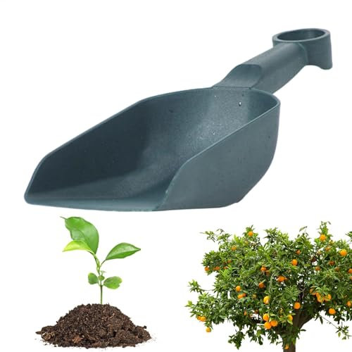 shpuuyy Schaufeln für trockene Waren, verdickte, ergonomische Lebensmittelschaufel – multifunktionale Garten-Handschaufel, Blumenerde Schaufel für Gartenarbeit, Umpflanzen