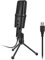 CWCQGH Professional USB Condenser Microphone,with Stand for Chatting Singing Karaoke Laptop,Ideal for Project/Home Studio Applications