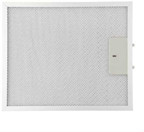 Filtro de malla plateada para campana extractora, 300 x 252 x 9 mm, filtro de grasa de acero inoxidable para campana extractora