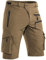 Hiauspor Shorts Herren, Sommer Leichte Schnelltrocknend mit 5 Taschen Cargo Bermuda Wanderhose Sport Chino Trekking Outdoor MTB Hose Männer Kurz Atmungsaktiv Stretch Khaki 5XL