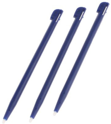 Lot de 3 stylets pour écran tactile Nintendo 2DS Bleu