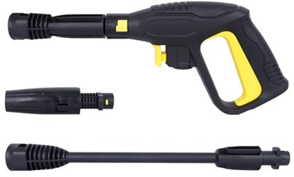 2170 PSI Replacement Pressure Washer Gun with Extension Wand and Adjustable Nozzle Compatible with Karcher K2 to K7 Series, Quick Connect Hose System for Car and Patio Cleaning