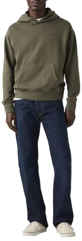 Levi's Herren Jeanshose 501 Original mit Knopfleiste, Straight Fit, Blau (Come Back Home), W33/L34