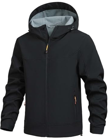 Veste polaire pour homme - Manteau softshell - Coupe-vent - Thermique - Chaud - Pour l'hiver - Sports nautiques - Randonnée - Trekking - Avec