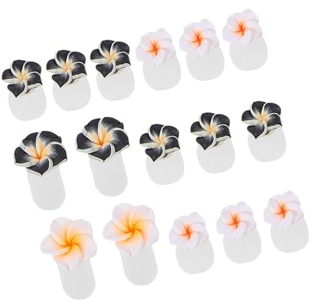 FRCOLOR 16stücke Silikon-blumen-zehenspreizer für Pediküre und Nagellack Zehentrenner zur Fußentlastung Zehenspreizer mit Blumenmuster für Stabilität Beim Lackieren Flexibel und Anpassbar