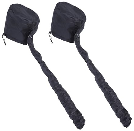 TOYZFRIENDY 2Pcs Portable Thermal Heated Hair Caps Deep Conditioning Steamer Hats for Home Travel Black Drying Treatment