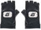 CoolChange Kakashi Handschuhe mit Konoha Wappen | Ninja Handschuhe für Fans | Schwarz