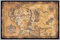 Close Up Herr der Ringe Poster Karte von Mittelerde (Dark) (62x93 cm) gerahmt in: Rahmen Weiss