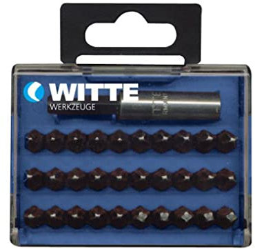 WITTE 279706 - Caja BITCAS de 30 puntas de atornillar PH