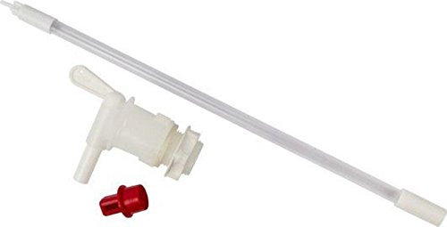 Plastic TAP + Sediment Reducer + Bottle Filler Home Brew Alcohol Wine Yeast Beer