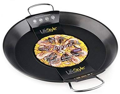Lifestyle - Paellera de Acero con Antiadherente - 28 cm