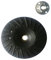 Vago-Tools 2 x Stützteller für Winkelschleifer, 115 mm, M14, Schwarz