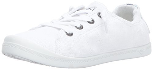 Roxy Women's Rory Shoe Flat Sneaker, White/White, 8 UK