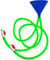 Original Double Beer Bong Funnel | Doppelter Biertrichter | Verstärkter Kunststoff | Premium Qualität | Beer Pong | Trinkspiel | Festival | Aperitif | Party | Wochenende | House Party | OriginalCup®