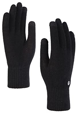 Timberland Herren Magischer Touchscreen-Technologie Handschuhe für kaltes Wetter, schwarz, Einheitsgröße