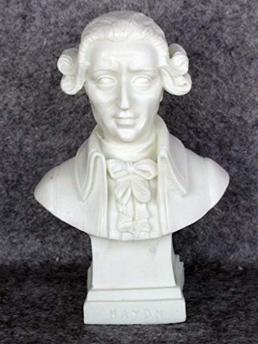 Tipigra Büste Haydn Figur hochwertiger Kunstguß aus Italien 12 cm