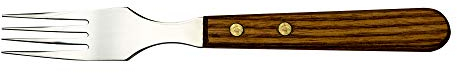 Rockingham Forge 4 Prong Steak Fork with Wooden Handle