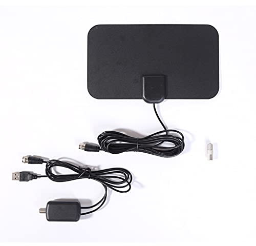 Hdtv Cable Antenna, 2021 Latest Outdoor Indoor Tv Antenna, 200+ Miles Range, Support 4k 1080p Fire Tv Stick, Indoor Amplifier Signal Booster for Indoor Outdoor Smart Tv