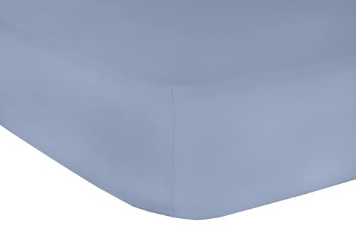 Mr.Sandman Elastan Classic Spannbetttuch Taube Größe 140-160x200-220cm
