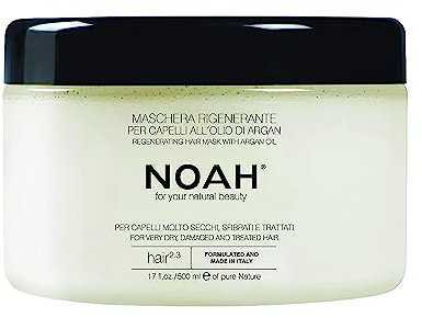 Noah - 2.3 Regenerating hair mask with argan Oil, 500 ml