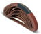 POWERTEC 1-1/8 x 21 Inch Sanding Belts for Makita 9031 Belt Sander, 120 Grit Aluminum Oxide Belt Sander Sanding Belt for Wood & Paint Sanding, Metal Polishing, 10PK (412112)