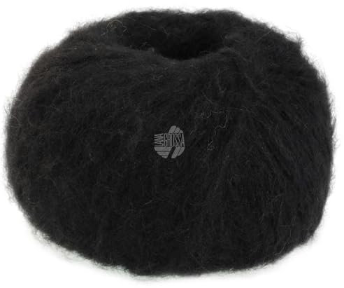 LANA GROSSA Alpaca Air | Leichtes Alpaka-Schlauchgarn | Handstrickgarn aus 62% Alpaka (Baby), 27% Polyamid & 11% Schurwolle (Merino Fein) | 50g Wolle zum Stricken & Häkeln | 140m Garn 12