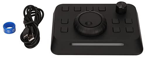 Console di Editing Video, Controller Personalizzato con Console di Editing con Barra Luminosa per Editing Video di Foto, Gradazione del Colore