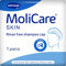MoliCare Skin No Rinse Shampoo Cap - Rinse free shampoo with conditioner, pH balanced, no Shower required, Pack of 1