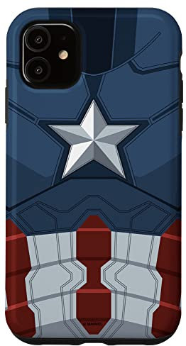 Hülle für iPhone 11 Marvel Captain America Anzug von Steve Rogers