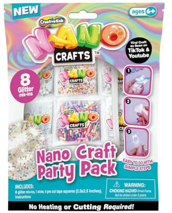 Nano Crafts Creative Kids Nano Tape Tape Party Set - Kreativ-Set