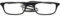 Lanomi Schmal Lesebrille Damen Herren Magnetverschluss Leicht Lesehilfe Sehhilfe mit Elastische Silikon Brillenbänder Schwarz Rahmen Grau Arm 2.25