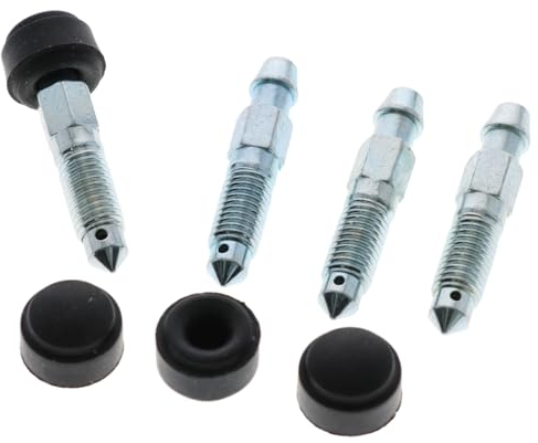 4X Bremssattel Entlüfterschraube Entlüftungsventile M7x1x38.3 mm SW7 für BMW VW Skoda Seat