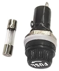 CWHHTVBI 10 pièces 5x20 Douille de fusible Montage sur Panneau Douille de fusible et fusible en Verre 5x20mm 0.1A-30A F2AL 2.5A 250V fusible Rapide(7A)