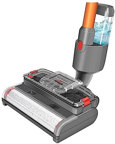 Brosses De Nettoyage Humides Et Sèches, Compatibles Avec Dyson, Têtes De Balai Électriques V15 V11 V10 V8 V7, Équipées De Réservoirs De Nettoyage Et D'eaux Usées
