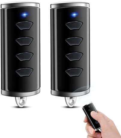 868MHz Garagenöffner Fernbedienung, Handsender HSE2-868-BS, HSE-4-868-BS, HS1-868-BS, HS4-868-BS, HSS4-868-BS, HSP4-868-BS Fernbedienung, 4 Kanäle Garagentor Ersatz-Fernbedienung,2 Stuck