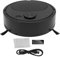 YFSAN Robot Aspirador de aspiradora Multifuncional USB Mini Robot de Barrido Inteligente para Alfombra de baldosas de Piso de Madera (Negro)