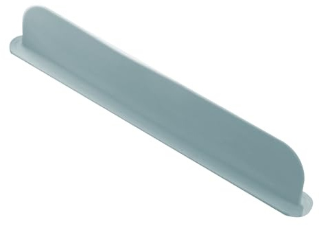 Kitchen Sink Splash Guard, Silicone Water Stopper, Sink Counter Protector, Flexible Anti-Slip Base, Waterproof Barrier Mat, Home Outdoor Use, 19.29 Inches Gray 1 Piece